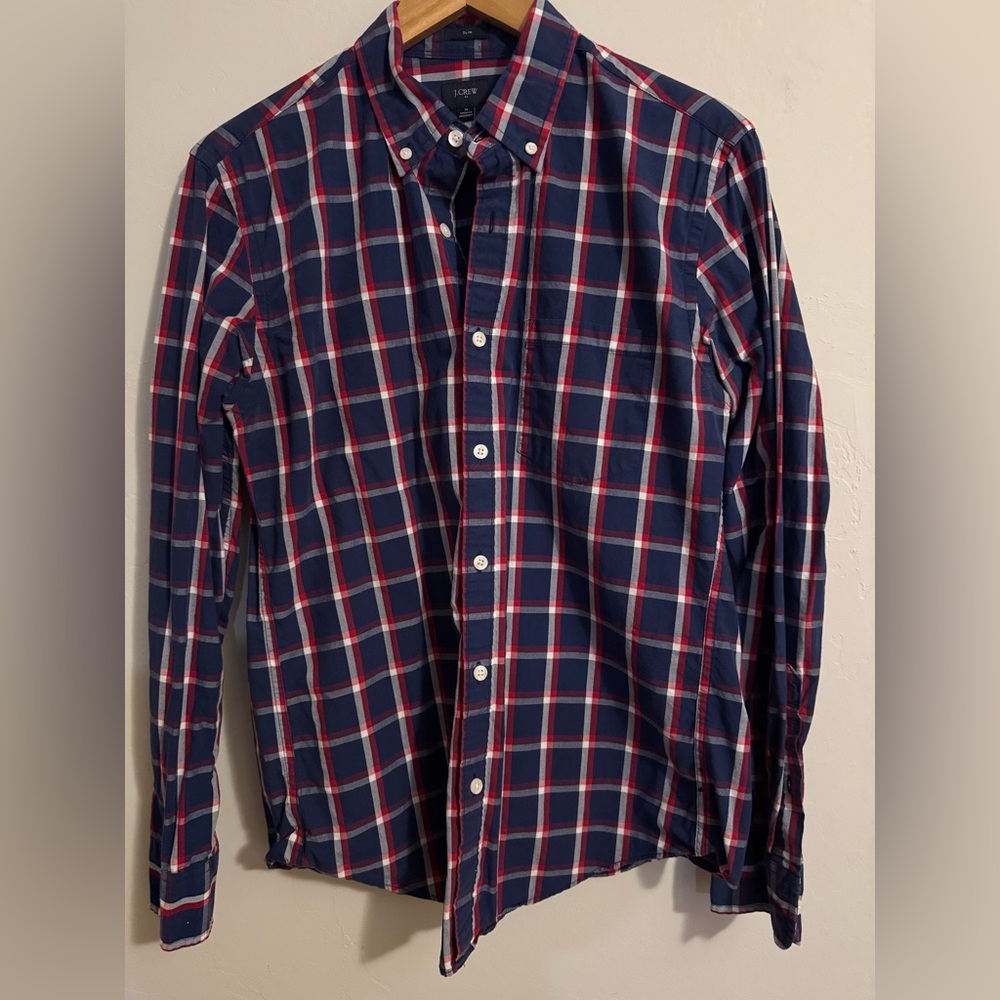 Men’s J crew plaid